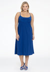 Dress spaghetti elastic waist dolce - Indigo