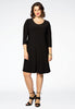 Dress A-line DOLCE - black  - #2