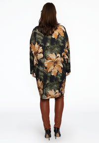 Tunic wide straight ROSELLE - black - #3
