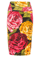 Skirt tube PEONY - black  - #1