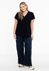 Shirt central pleat DOLCE - blue