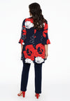 Tunic wide bottom POPPY - red - #3