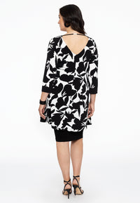 Tunic wide bottom VITTORIA - white - #3