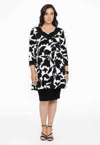 Tunic wide bottom VITTORIA - white - #2