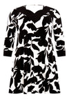 Tunic wide bottom VITTORIA - white - #4