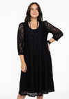 Kleid a-linie lace - Schwarz