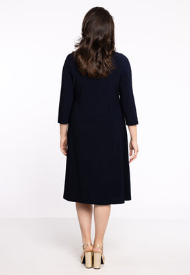 Dress boat neck DOLCE - blue - #3