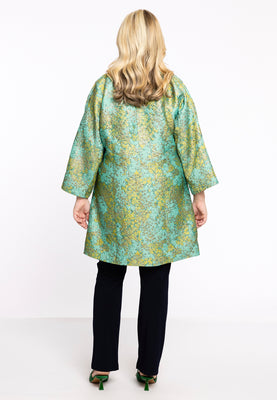 Jacket Brocade - green  - #3