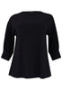 Tunic Square Puff Sleeve DOLCE - black - #4