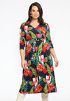 Wrap Dress JANICE - blue