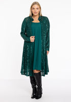 Dress blouse paillettes - green  - #5