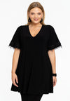 Tunic wide bottom party DOLCE - black 