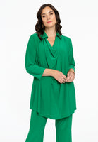 Tunic flare waterfall DOLCE - green  - #1