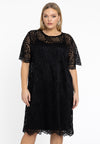 Kleid tee lace - Schwarz