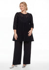 Tunic wide bottom DENTEL - black - #2