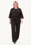 Trousers straight ECO VERO - black - #1