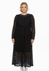 Maxi dress DENTEL - black - #1