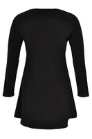 Shirt wide bot strass DOLCE - black  - #3