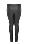 Legging full stretch leather - green 