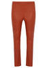 Legging full stretch leather - mid brown