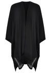 Poncho strass - black - #4