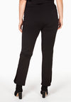 Trousers round slits INTERLOCK - black - #3