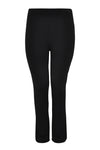 Trousers round slits INTERLOCK - black - #4