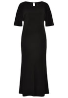 Dress long cold shoulder DOLCE - black - #4