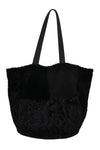 Bag mixed fur - black - #2