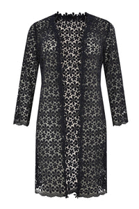 Cardi-jacket LACE - blue - #4