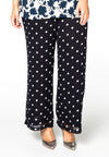 Trousers long DOTS - blue