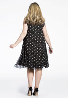 Dress sleeveless DOTS - black - #3