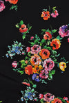 Dress asymmetric bottom ROSA - black - #5