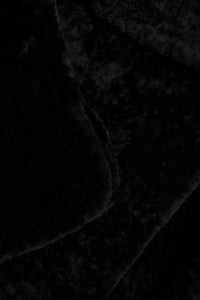 Coat astrakhan - black - #5