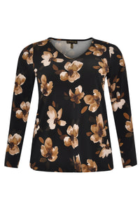 Shirt relax ROSE - black - #4