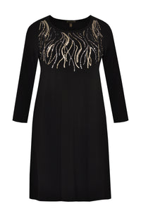 Dress embellished DOLCE - black - #4