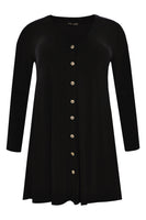 Cardigan strass buttons DOLCE - black  - #4