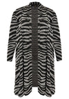 Cardigan lurex ZEBRA - black - #4