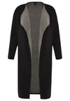 Cardigan two tone - black - #4