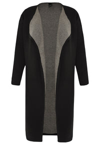 Cardigan two tone - black - #4