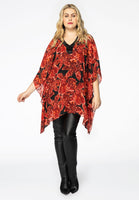 Tunic square LILLE - red  - #2