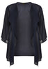 Blouse-jacket VOILE - blue - #4