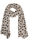 Scarf POLKA - ecru - #3