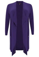 Cardigan drawstring DOLCE - purple - #4