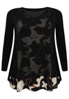 Tunic flare COLLIER - black - #4