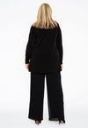 Tunic flare POLKA - black - #3