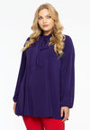 Tunic wide bottom bow DOLCE - purple 
