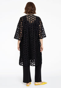 Cardigan lace CIRCLE - black - #3