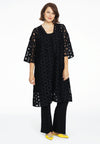 Cardigan lace CIRCLE - black - #2