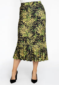 Skirt bottom frill MIMOSA - black - #1